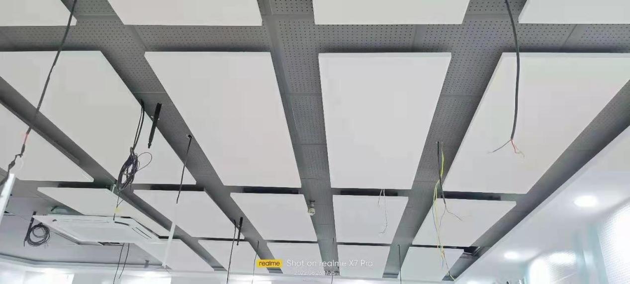 On-site Installation Photos of Ceiling Suspension On-site Installation Photos of Ceiling Suspension