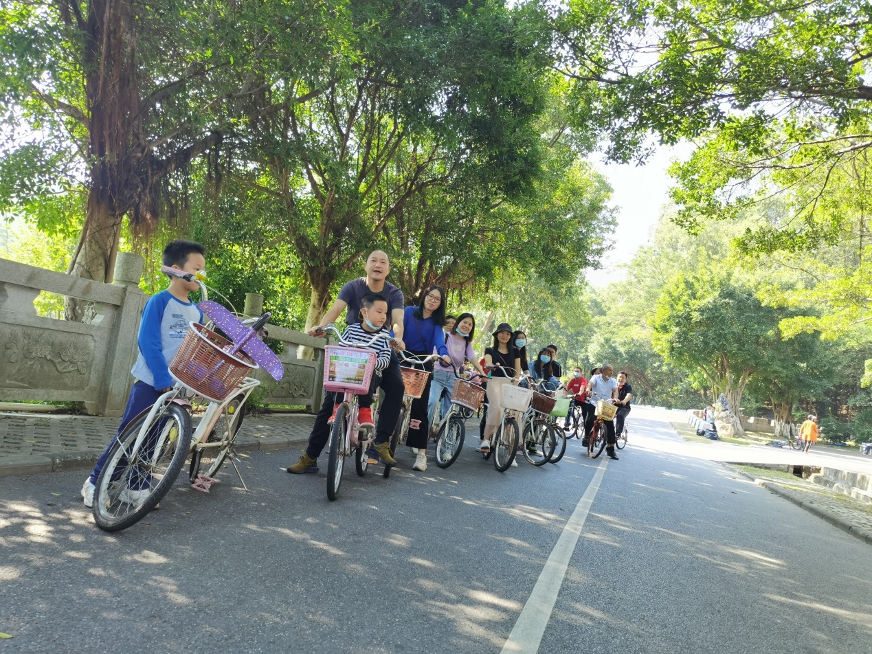 Saijia Team Building: BBQ And Cycling at Dafushan Forest Park
